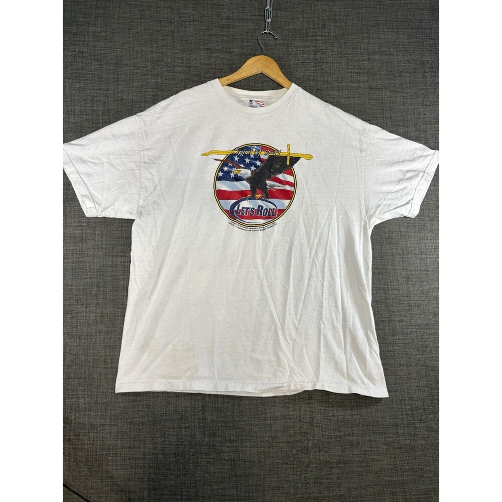 Murina Spirit Of 9-11 US Air Force Y2K Gray T-shirt Adult Size XXL USA Made